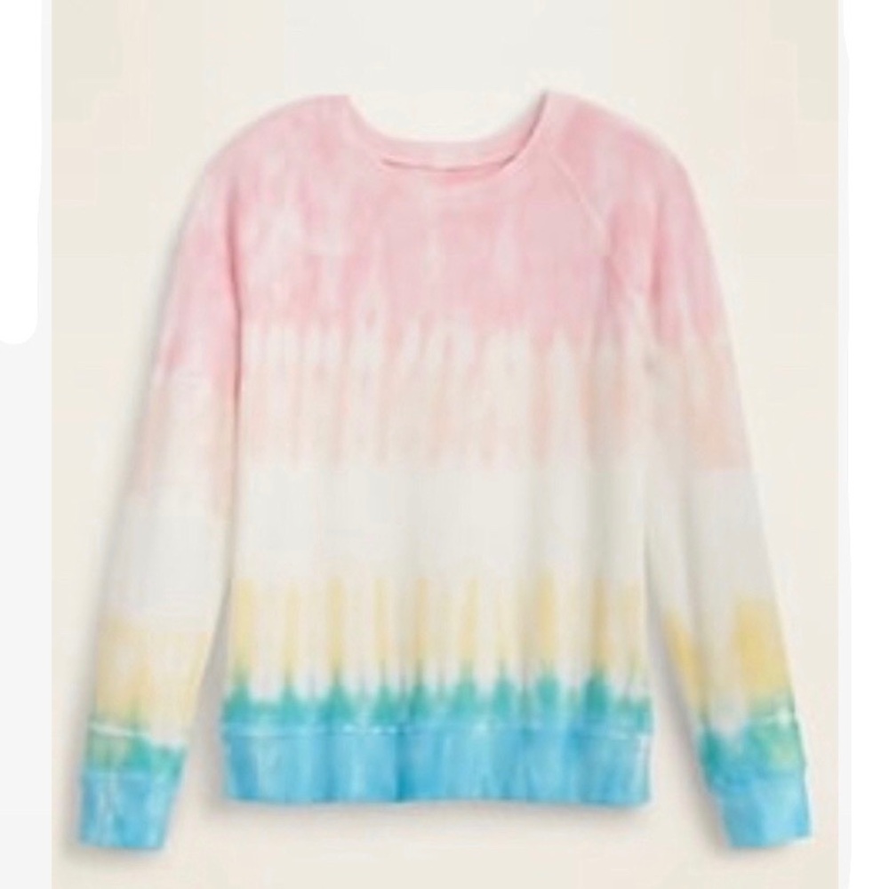 Rainbow Tie-Dye Sweatshirt